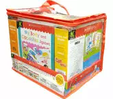 Scholastic Kindergarten Learning Set I 4 Wipe & Clean Workbooks I 1 Set of Flashcards & 4 game box